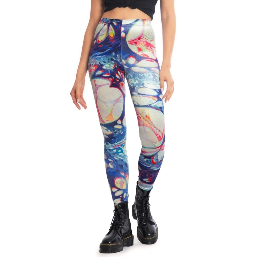 BLACKMILK Limited Arcane Anomaly Velvet Leggings *Vaulted*